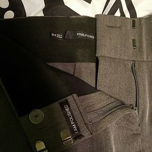 Maurice Gray Dress Pants